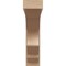 Ekena Millwork 5"W x 20"D x 20"H Thin Sheridan Rough Cedar Woodgrain TimberThane Corbel, Primed Tan CORUR05X20X20SHERCPR - alternate 6
